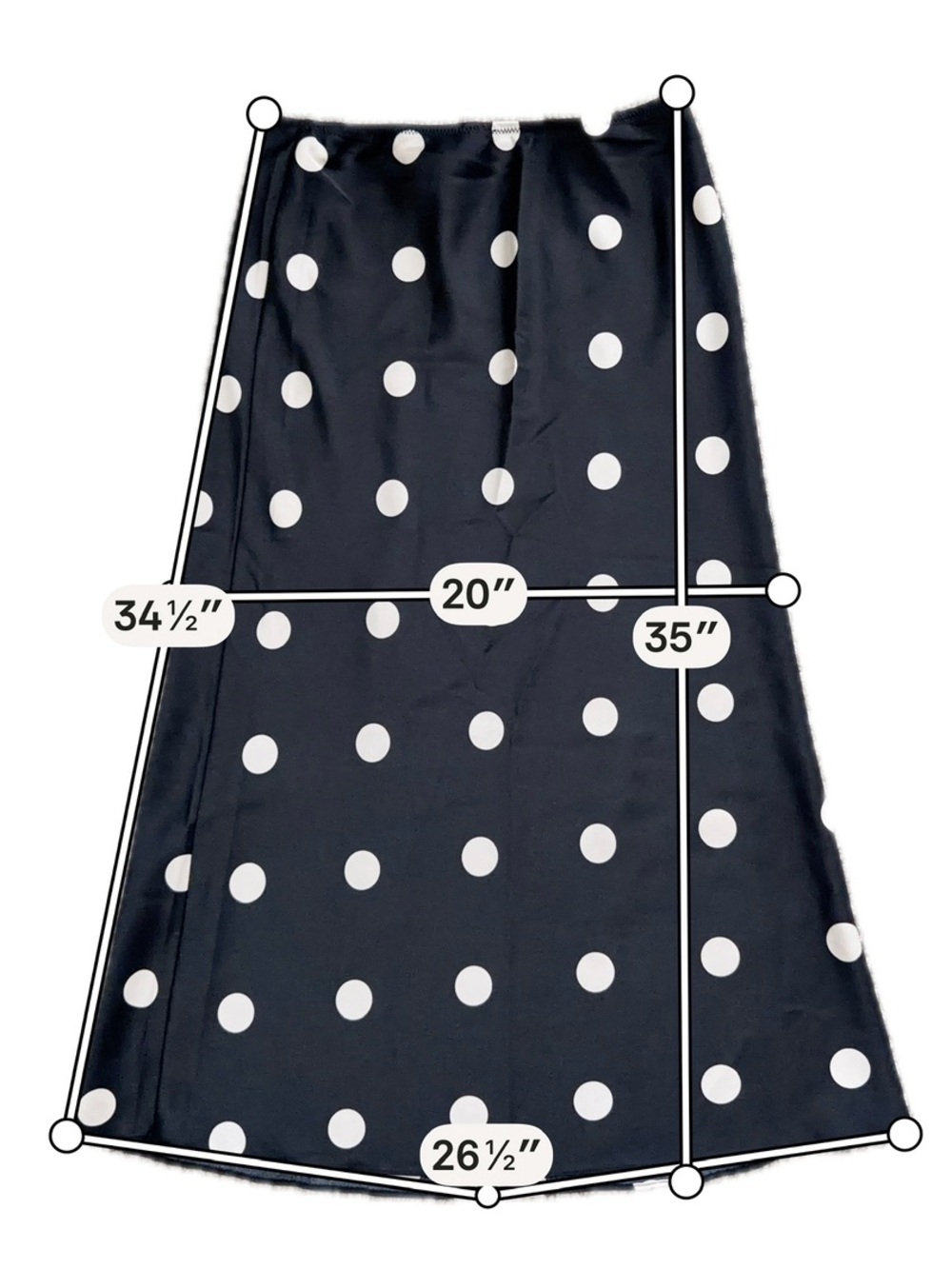 Ellison Polka Dot Matching Set Blouse Midi Skirt Quiet Luxury NWT S - Picture 4 of 10